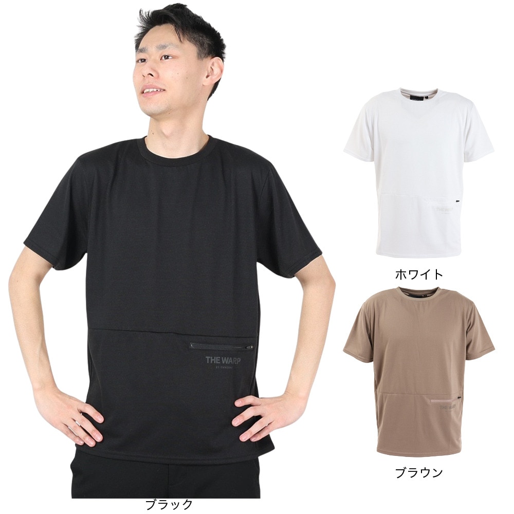 ザ・ワープ・バイ・エネーレ（The Warp By Ennerre）（メンズ）半袖Tシャツ メンズ 黒 WB3PJA14 BLK
