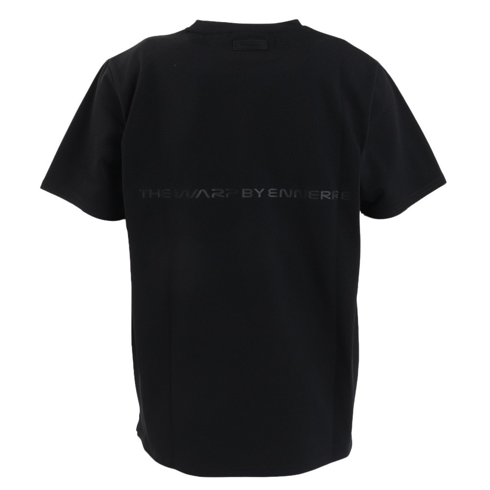 ザ・ワープ・バイ・エネーレ（The Warp By Ennerre）（メンズ）半袖Tシャツ メンズ 黒 ベーシック WB3PJA20 BLK