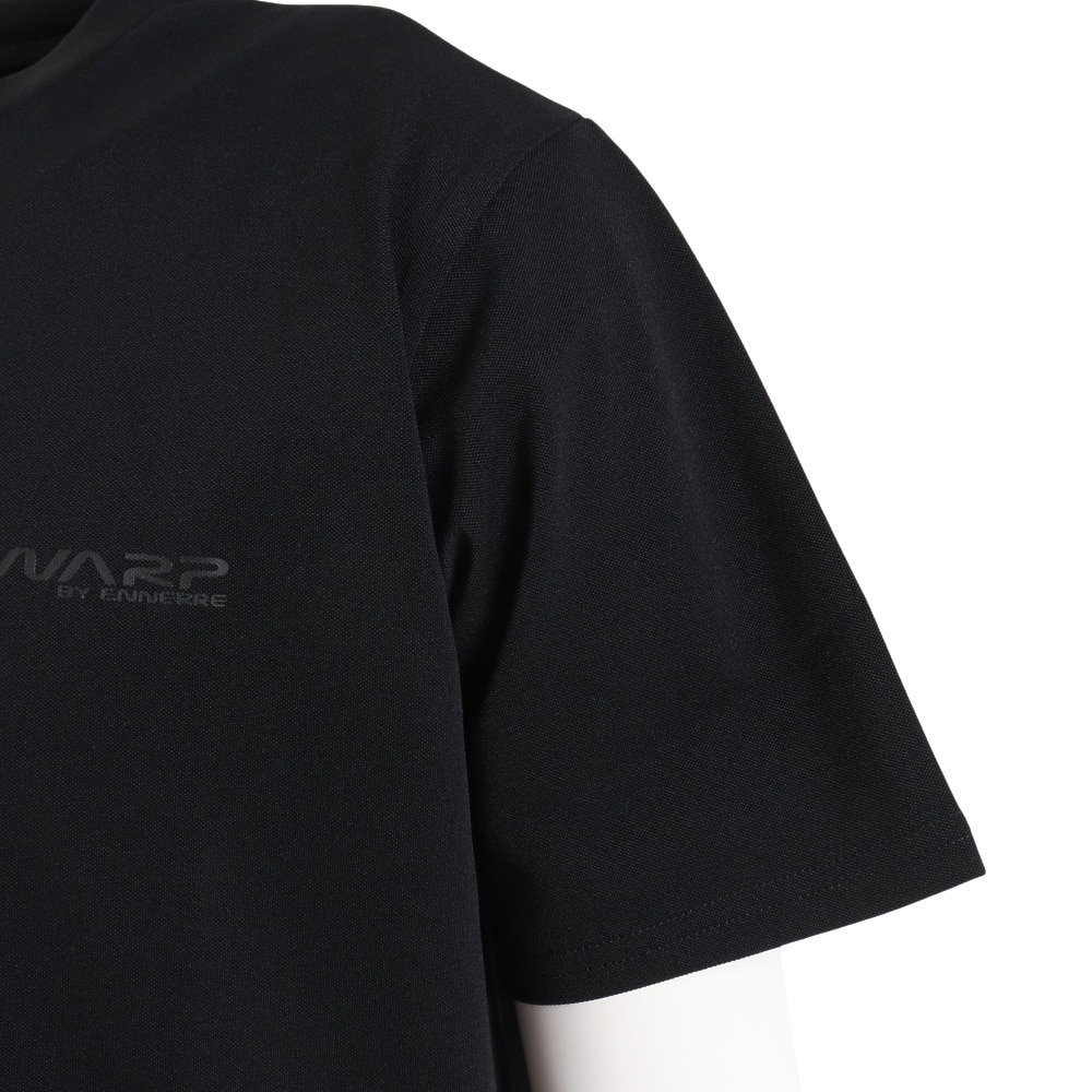 ザ・ワープ・バイ・エネーレ（The Warp By Ennerre）（メンズ）半袖Tシャツ メンズ 黒 ベーシック WB3PJA20 BLK