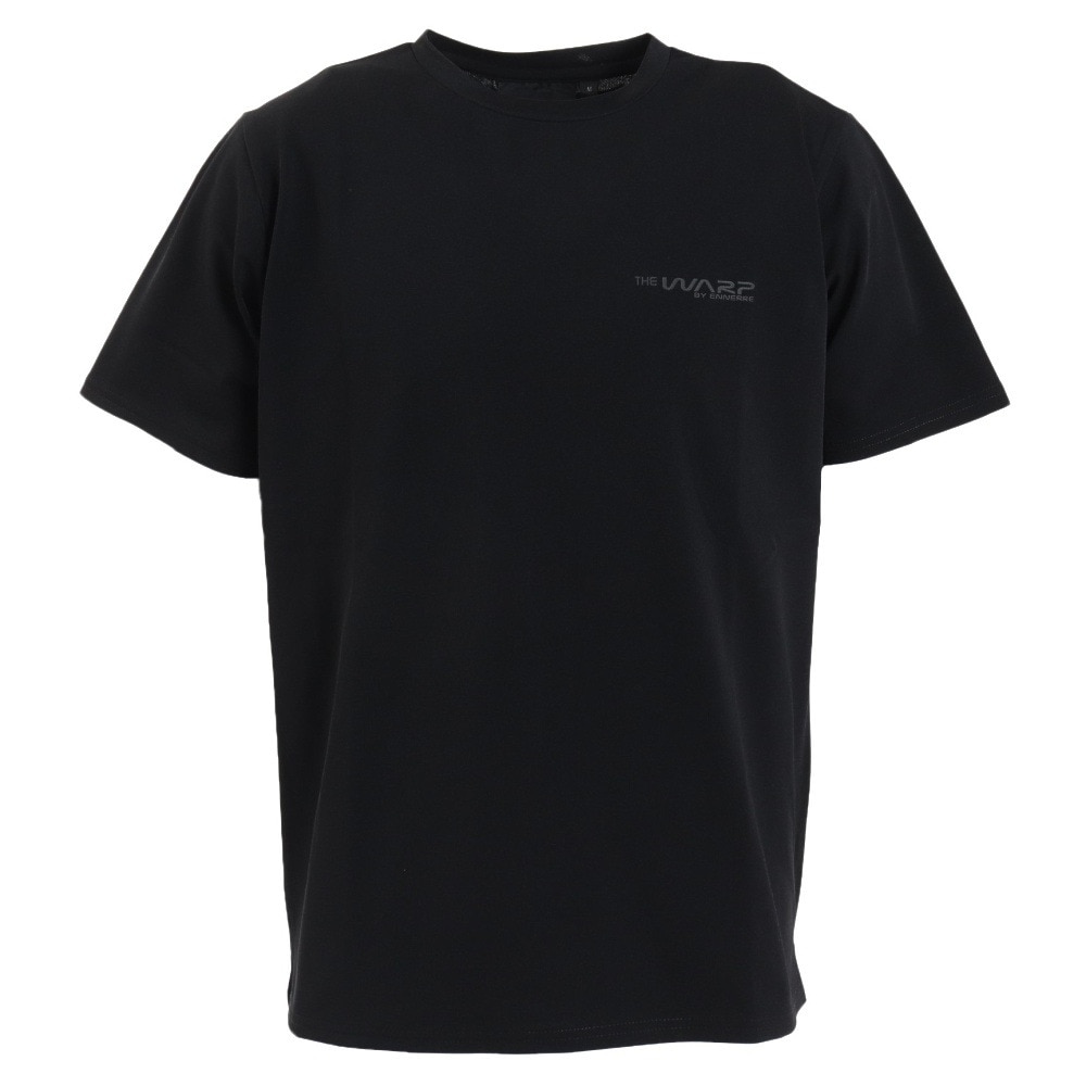 ザ・ワープ・バイ・エネーレ（The Warp By Ennerre）（メンズ）半袖Tシャツ メンズ 黒 ベーシック WB3PJA20 BLK