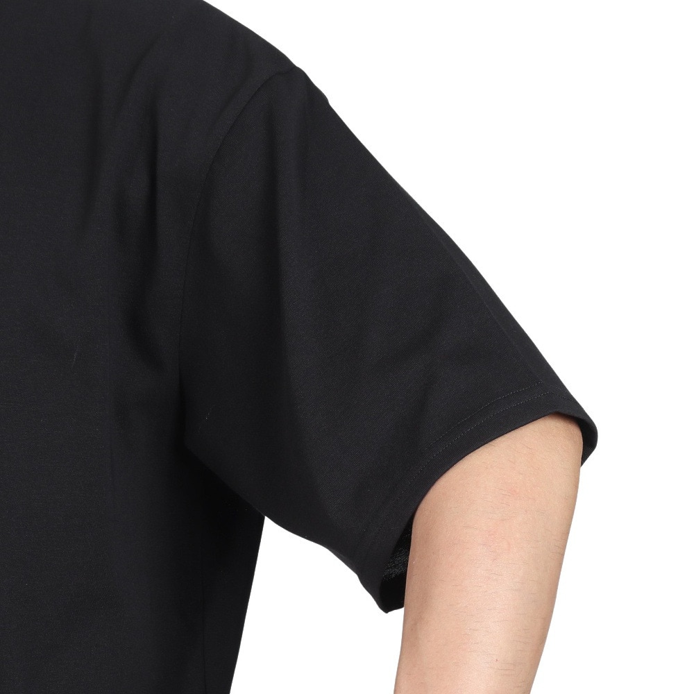 ザ・ワープ・バイ・エネーレ（The Warp By Ennerre）（メンズ）半袖Tシャツ メンズ 黒 BIG FIT WB3PJA22 BLK