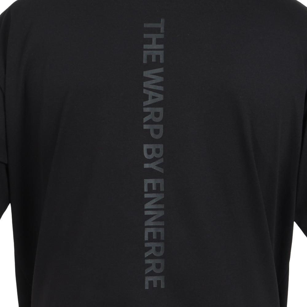 ザ・ワープ・バイ・エネーレ（The Warp By Ennerre）（メンズ）半袖Tシャツ メンズ 黒 BIG FIT WB3PJA22 BLK