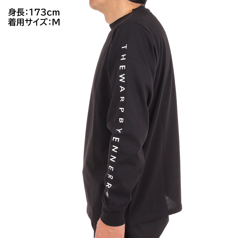 ザ・ワープ・バイ・エネーレ（The Warp By Ennerre）（メンズ）長袖Tシャツ WB3PJB12 BLK
