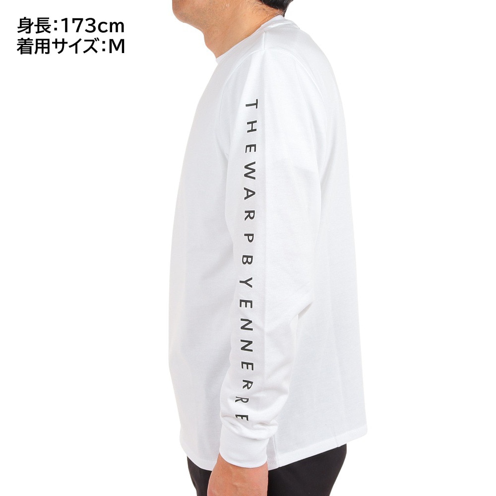 ザ・ワープ・バイ・エネーレ（The Warp By Ennerre）（メンズ）長袖Tシャツ WB3PJB12 WHT