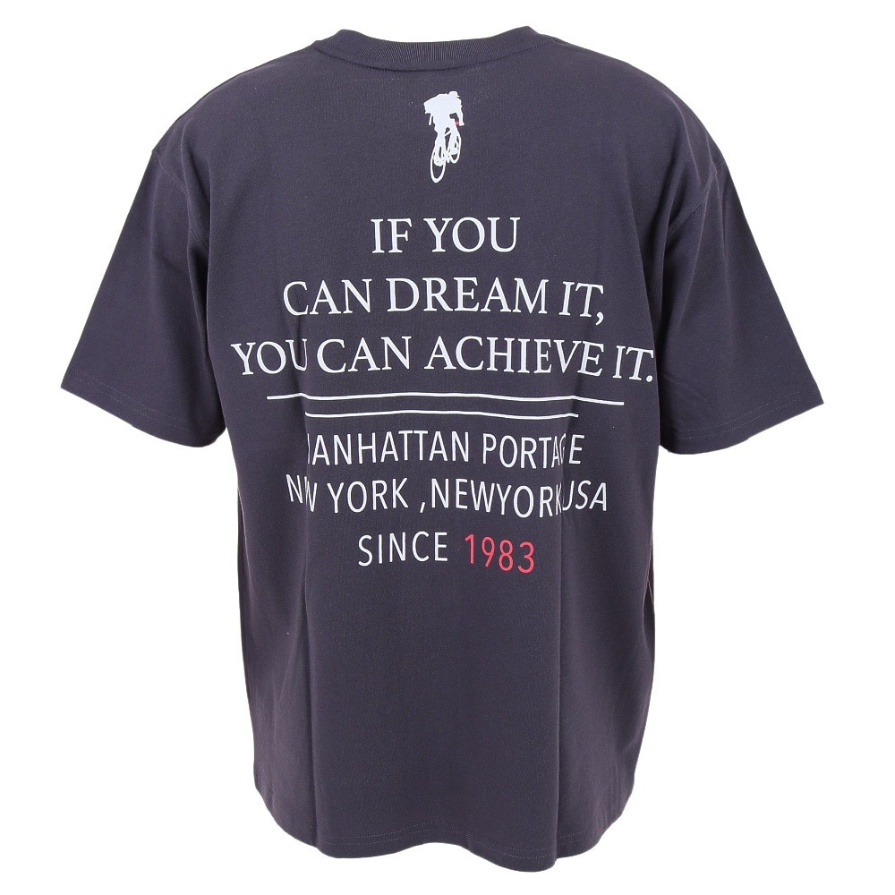マンハッタンポーテージ｜マンハッタンポーテージ（ManhattanPortage）（メンズ）半袖Tシャツ メンズ PRINT 23SS-MP-M533  CGRY スポーツ用品はスーパースポーツゼビオ