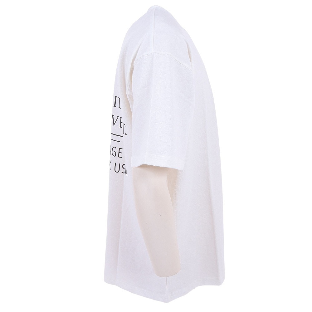 マンハッタンポーテージ（ManhattanPortage）（メンズ）半袖Tシャツ メンズ PRINT 23SS-MP-M533 WHT