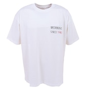 (メンズ)半袖Tシャツ メンズ PRINT 23SS-MP-M533 WHT