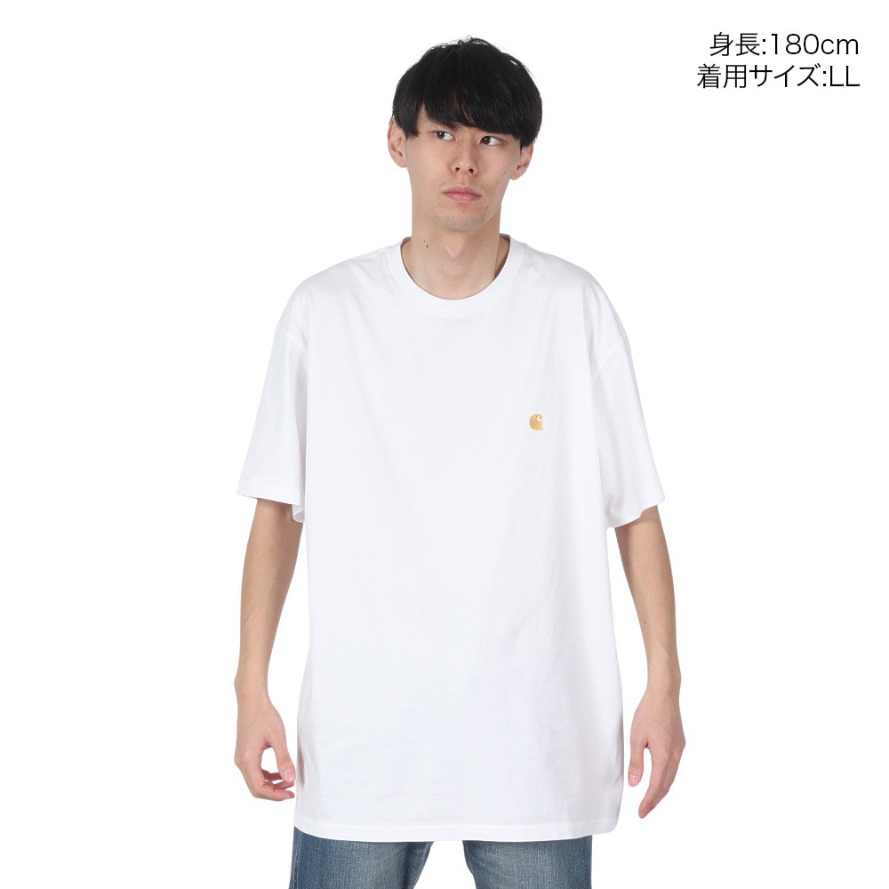 カーハート（CARHARTT）（メンズ）半袖Tシャツ ショートスリーブチェイス Tシャツ I02639100RXX23SS