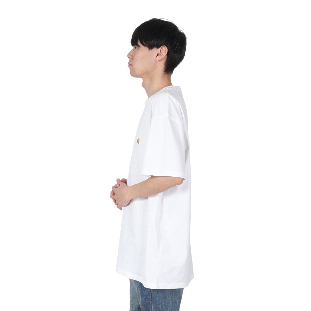 カーハート（CARHARTT）（メンズ）半袖Tシャツ ショートスリーブチェイス Tシャツ I02639100RXX23SS