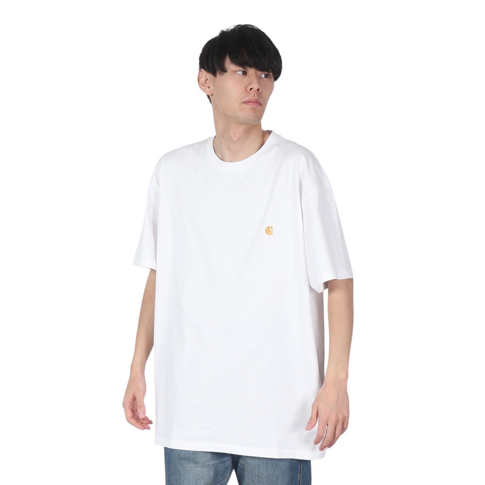 カーハート（CARHARTT）（メンズ）半袖Tシャツ ショートスリーブチェイス Tシャツ I02639100RXX23SS