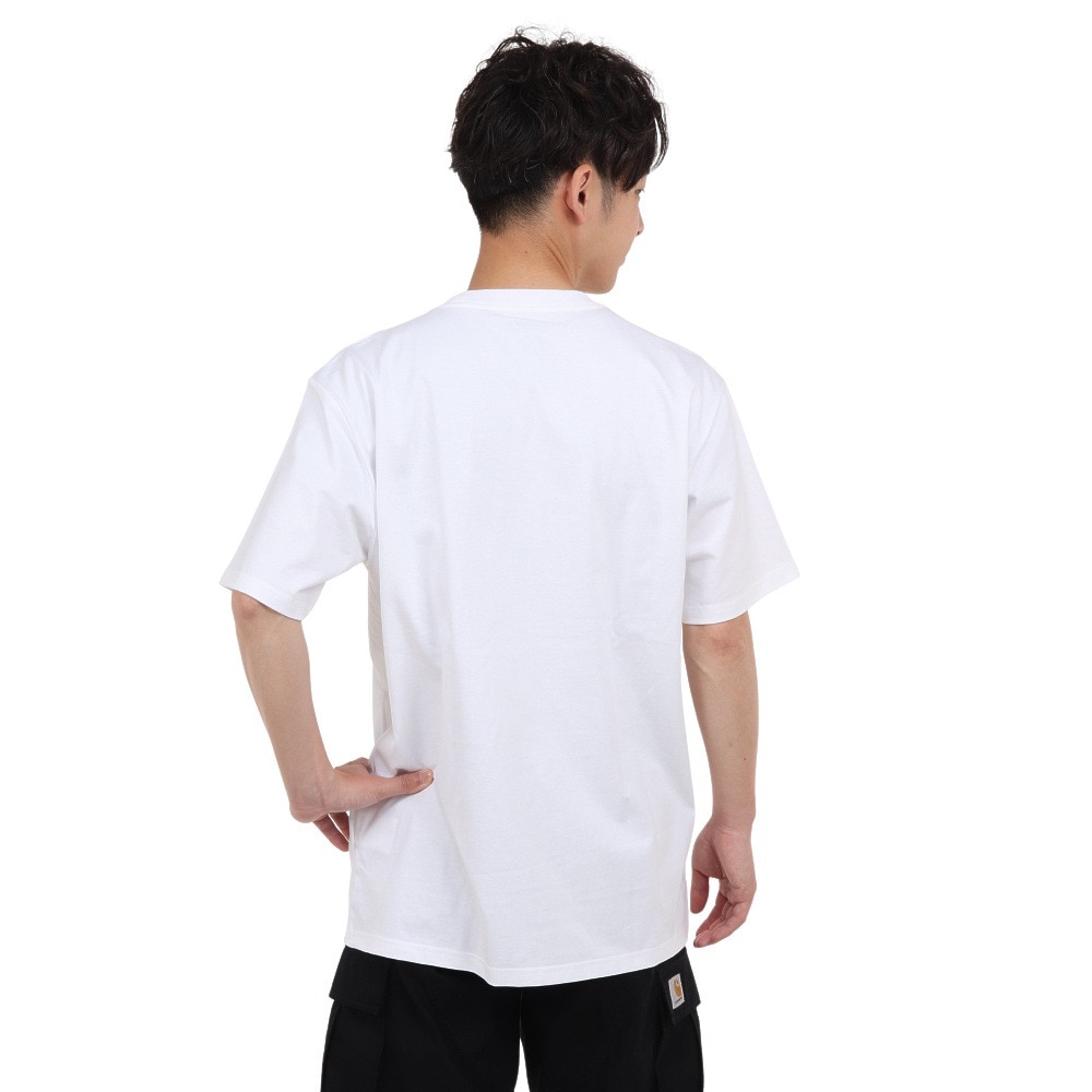 カーハート（CARHARTT）（メンズ）半袖Tシャツ UNIVERSITYT-SHIRT I02899000AXX23SS