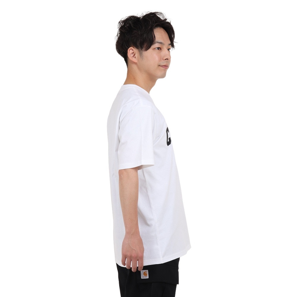カーハート（CARHARTT）（メンズ）半袖Tシャツ UNIVERSITYT-SHIRT I02899000AXX23SS