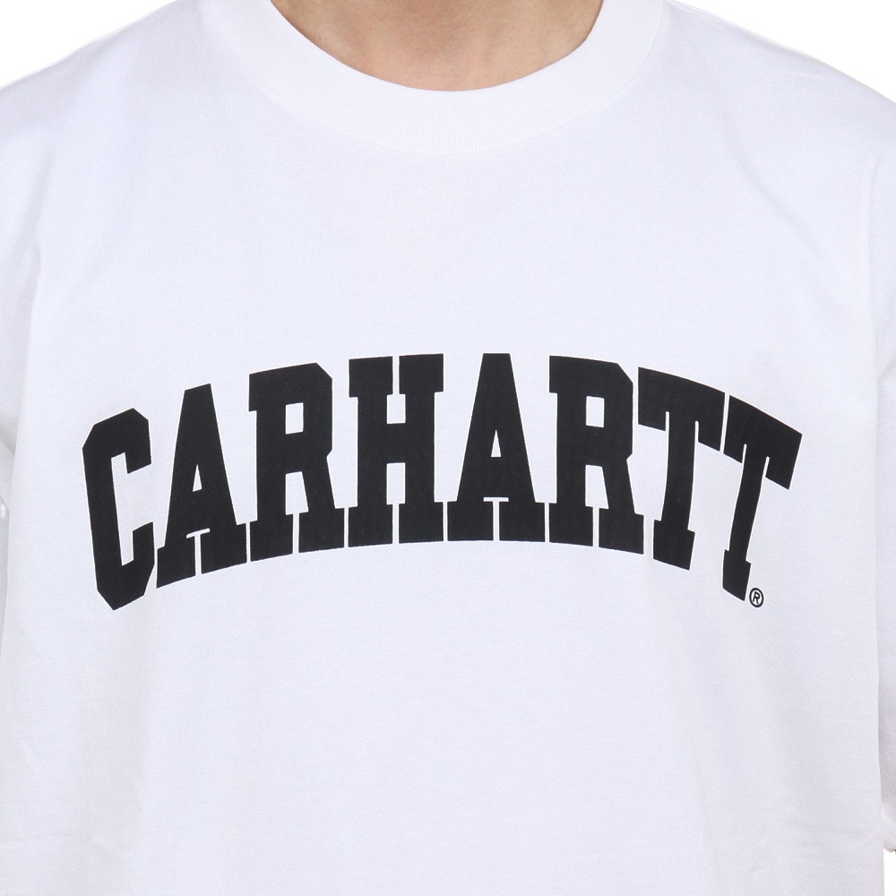 カーハート（CARHARTT）（メンズ）半袖Tシャツ UNIVERSITYT-SHIRT I02899000AXX23SS