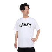 カーハート（CARHARTT）（メンズ）半袖Tシャツ UNIVERSITYT-SHIRT I02899000AXX23SS