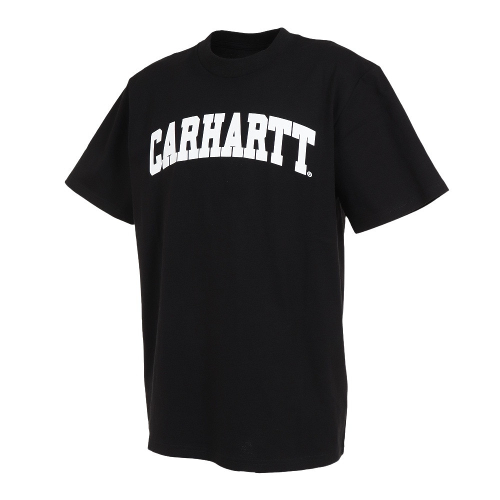 カーハート（CARHARTT）（メンズ）tシャツ 半袖 ブラック 黒 UNIVERSITYT-SHIRT I0289900D2XX23SS