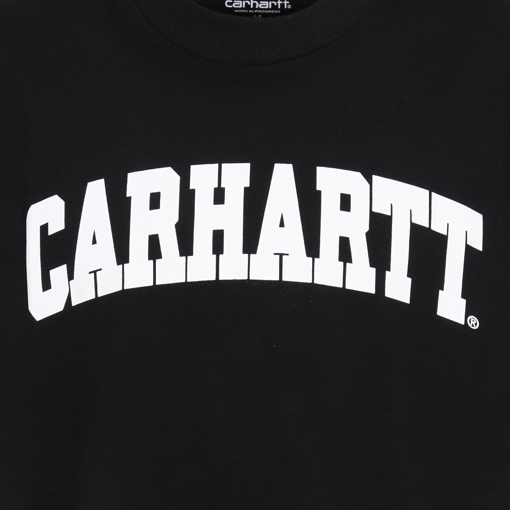 カーハート（CARHARTT）（メンズ）tシャツ 半袖 ブラック 黒 UNIVERSITYT-SHIRT I0289900D2XX23SS