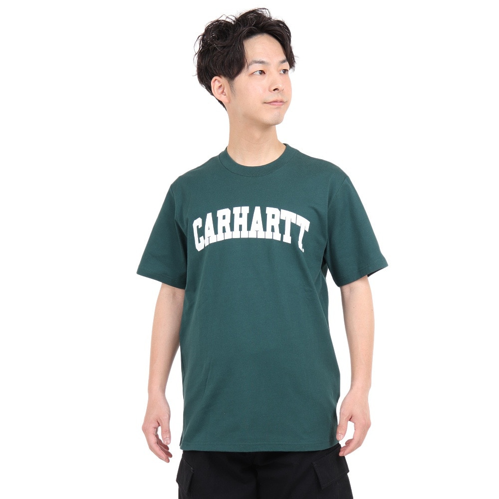 カーハート（CARHARTT）（メンズ）半袖Tシャツ UNIVERSITYT-SHIRT I0289901JOXX23SS