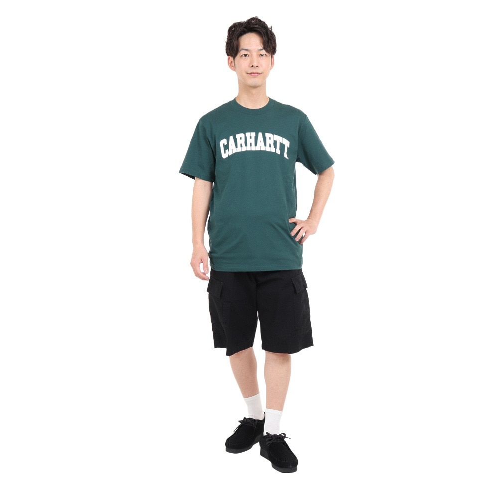 カーハート（CARHARTT）（メンズ）半袖Tシャツ UNIVERSITYT-SHIRT I0289901JOXX23SS