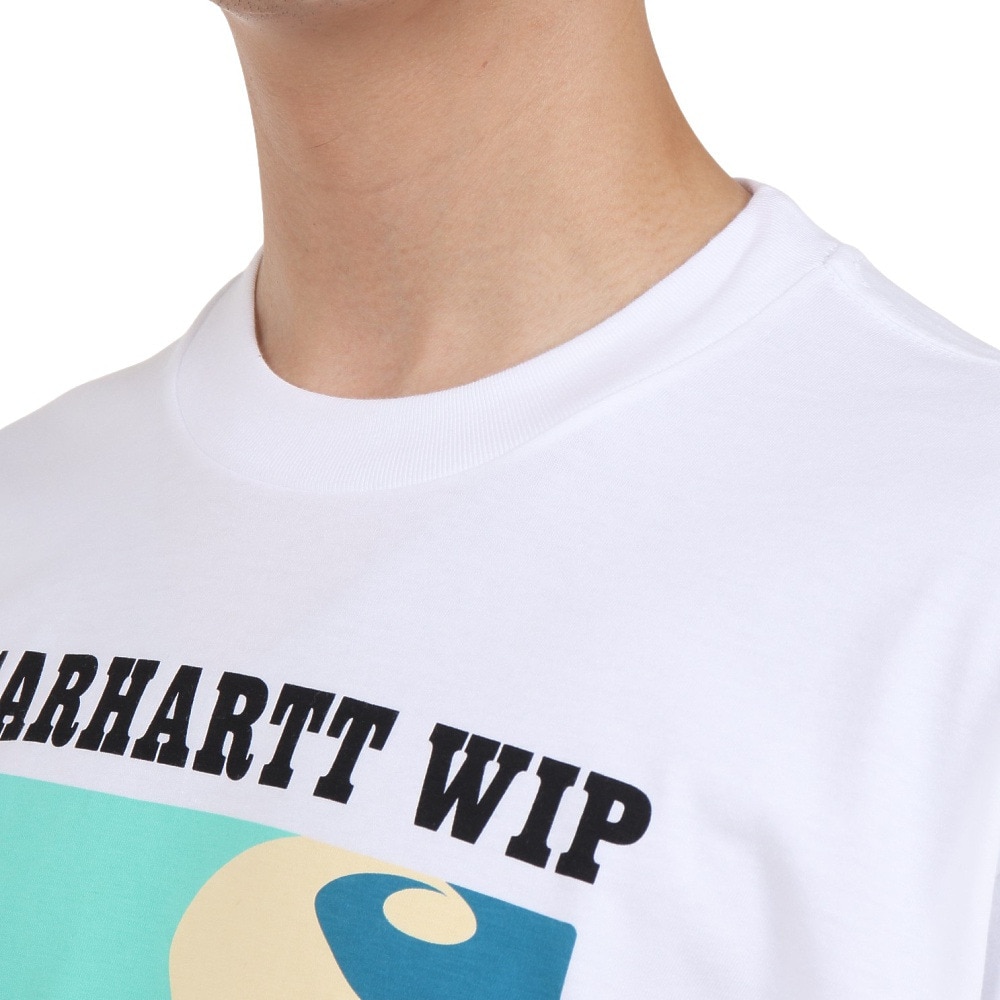 カーハート（CARHARTT）（メンズ）半袖Tシャツ メンズ VACANZE I03170902XX23SS