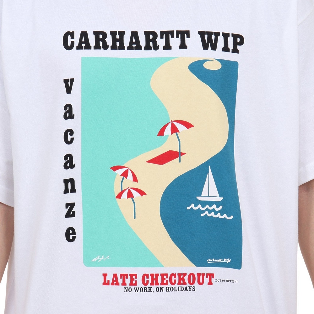 カーハート（CARHARTT）（メンズ）半袖Tシャツ メンズ VACANZE I03170902XX23SS