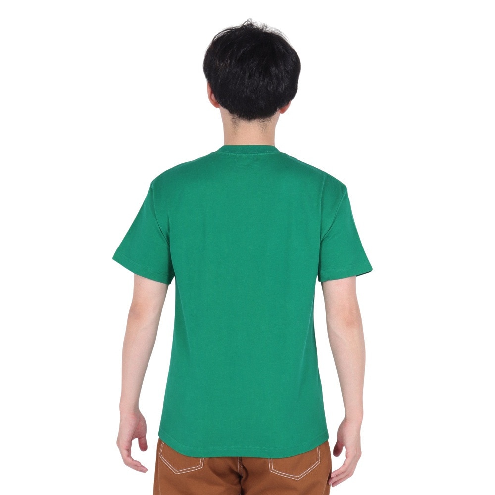 エクストララージ（XLARGE）（メンズ、レディース）半袖Tシャツ メンズ CHENILLE STANDARD 101232011023-GREEN