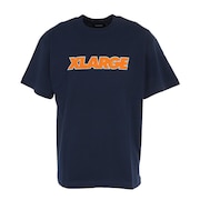 エクストララージ（XLARGE）（メンズ、レディース）半袖Tシャツ メンズ CHENILLE STANDARD 101232011023-NAVY