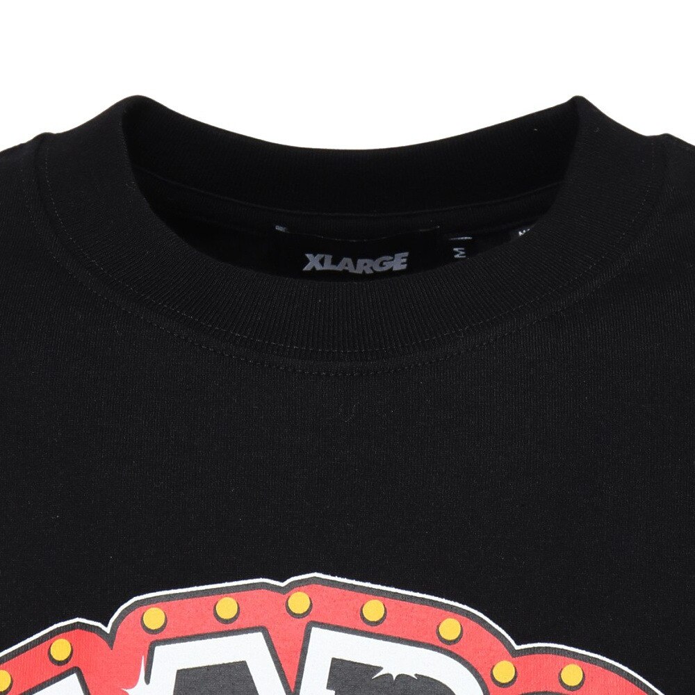 エクストララージ（メンズ、レディース）半袖Tシャツ メンズ XL POOL CLUB  101232011027-BLACK