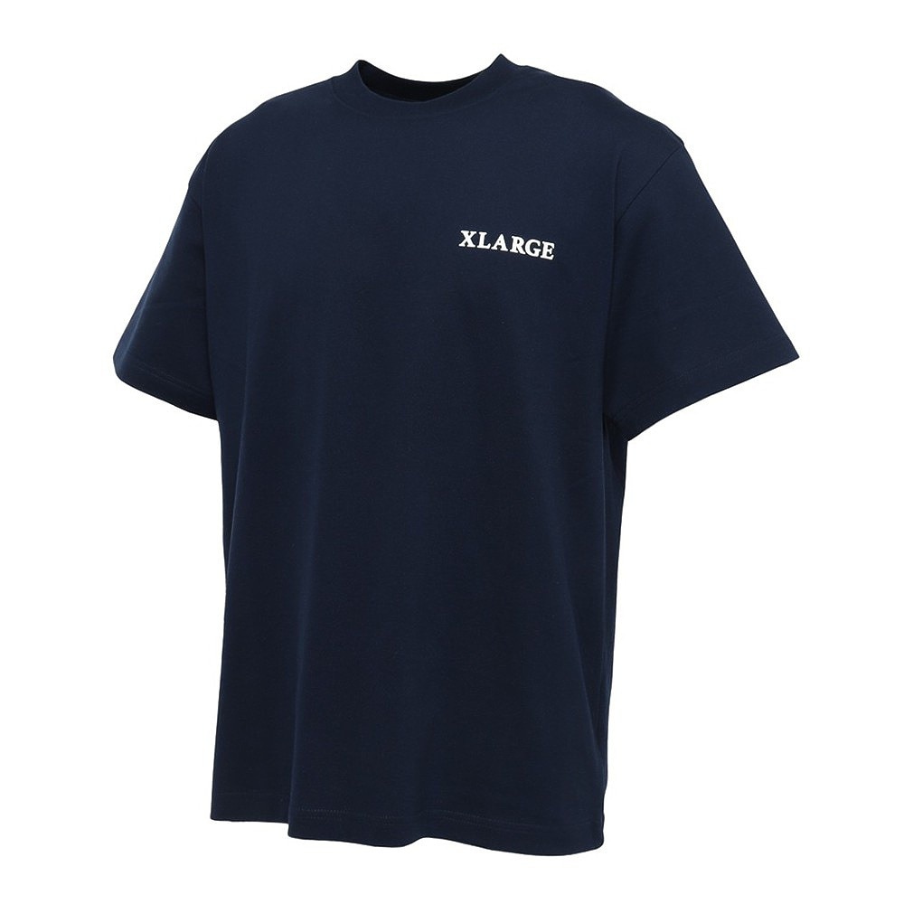 エクストララージ（XLARGE）（メンズ、レディース）半袖Tシャツ メンズ BOWLING CLUB 101232011038-NAVY