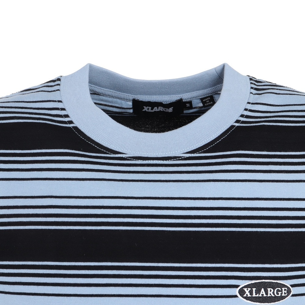 エクストララージ（XLARGE）（メンズ）半袖Tシャツ メンズ EMBROIDERED  101232011044-LtBLUE
