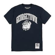 ミッチェルアンドネス（Mitchell&Ness）（メンズ）半袖Tシャツ メンズ NCAA ARCH LOGO TEE GEORGE BMTRTP21133-GTWNAVY