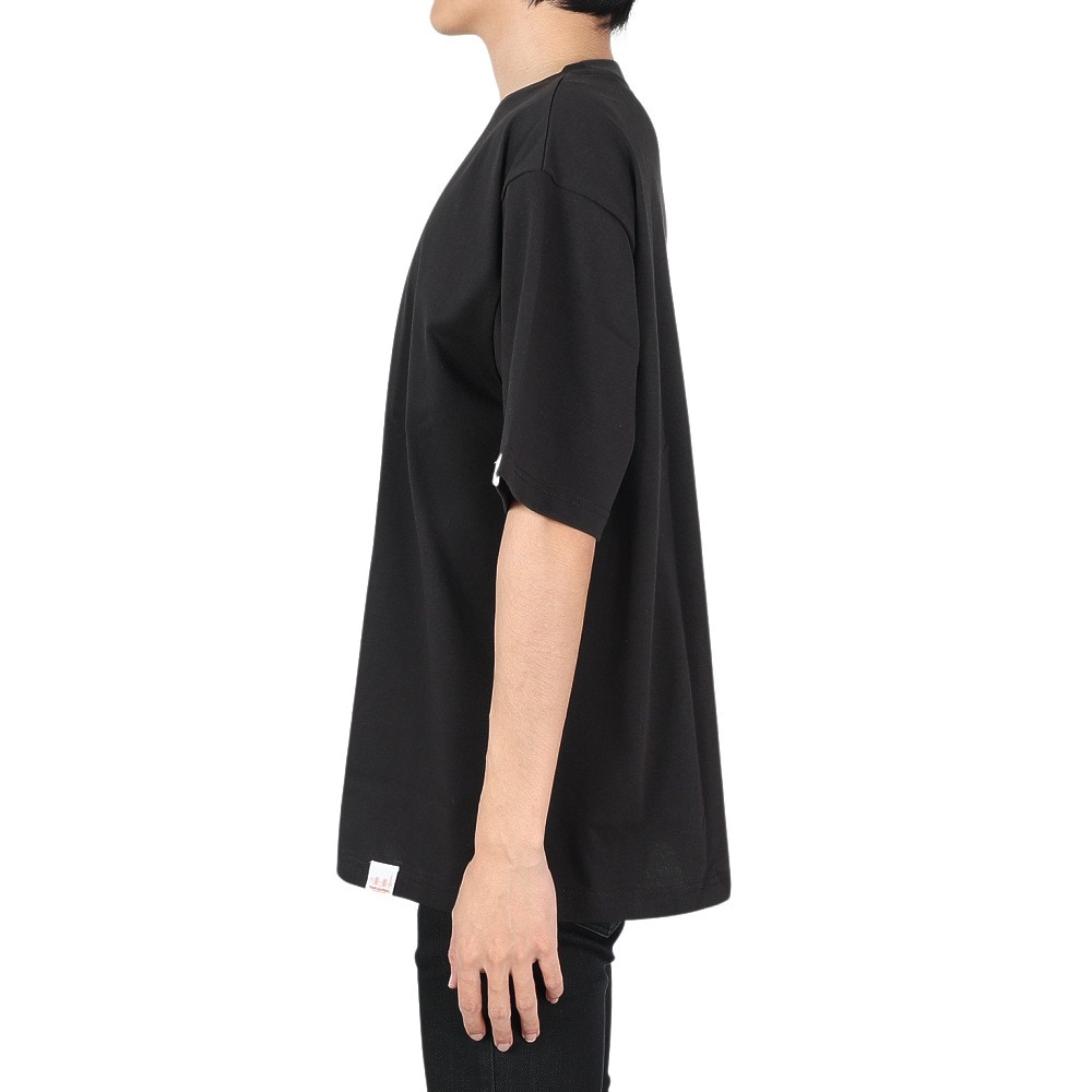 ヤックパック（YAK PAK）（メンズ）半袖Tシャツ メンズ 無地 3510100-01 BLK