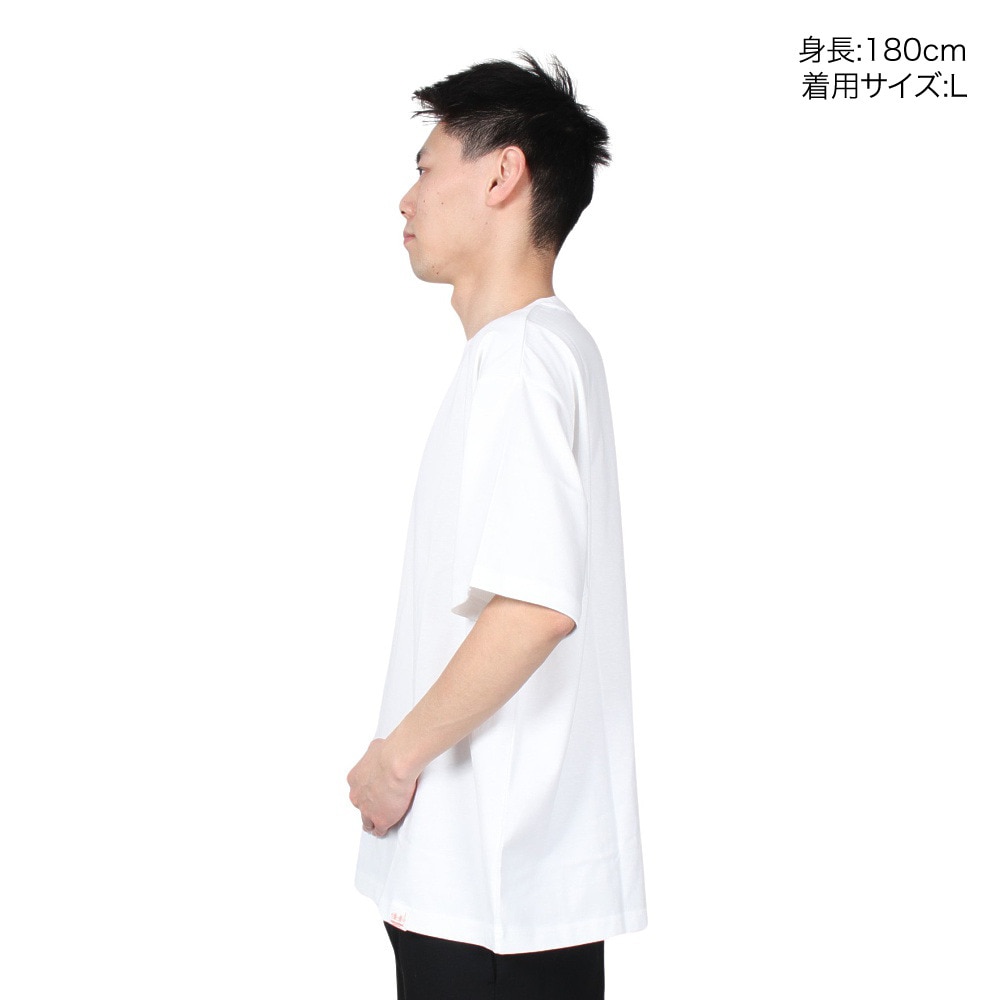 ヤックパック（YAK PAK）（メンズ）半袖Tシャツ メンズ 無地 3510100-07 WHT