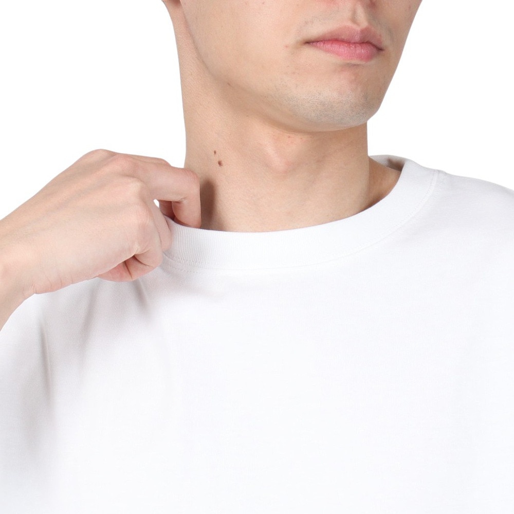 ヤックパック（YAK PAK）（メンズ）半袖Tシャツ メンズ 無地 3510100-07 WHT