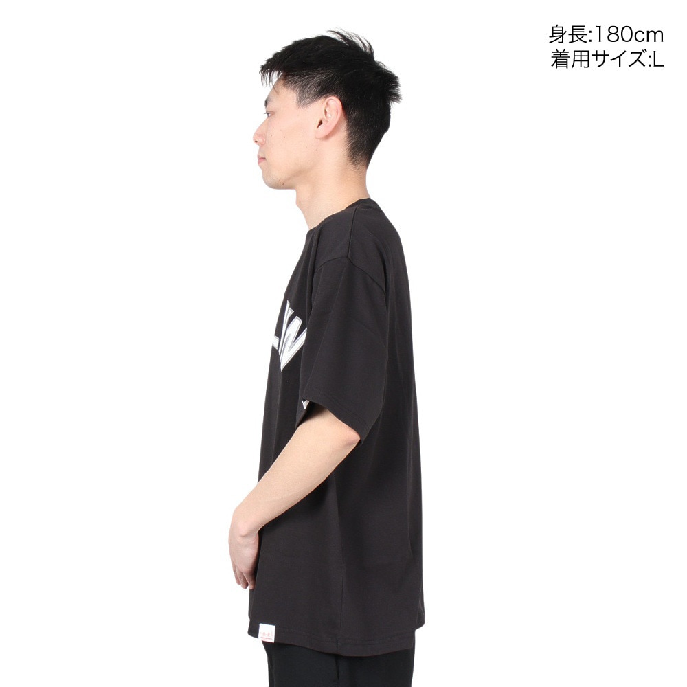 ヤックパック（YAK PAK）（メンズ）半袖Tシャツ メンズ ワッペン 3510102-01 BLK