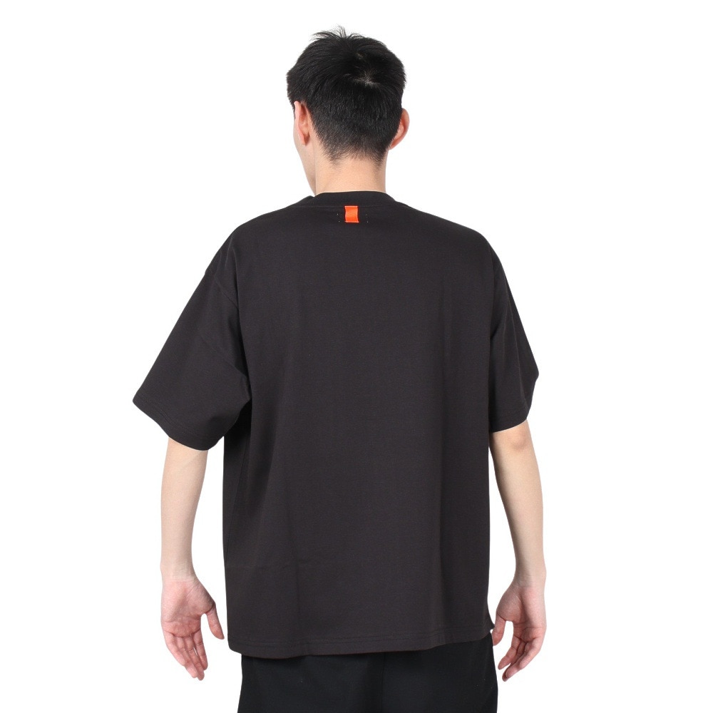 ヤックパック（YAK PAK）（メンズ）半袖Tシャツ メンズ ワッペン 3510102-01 BLK