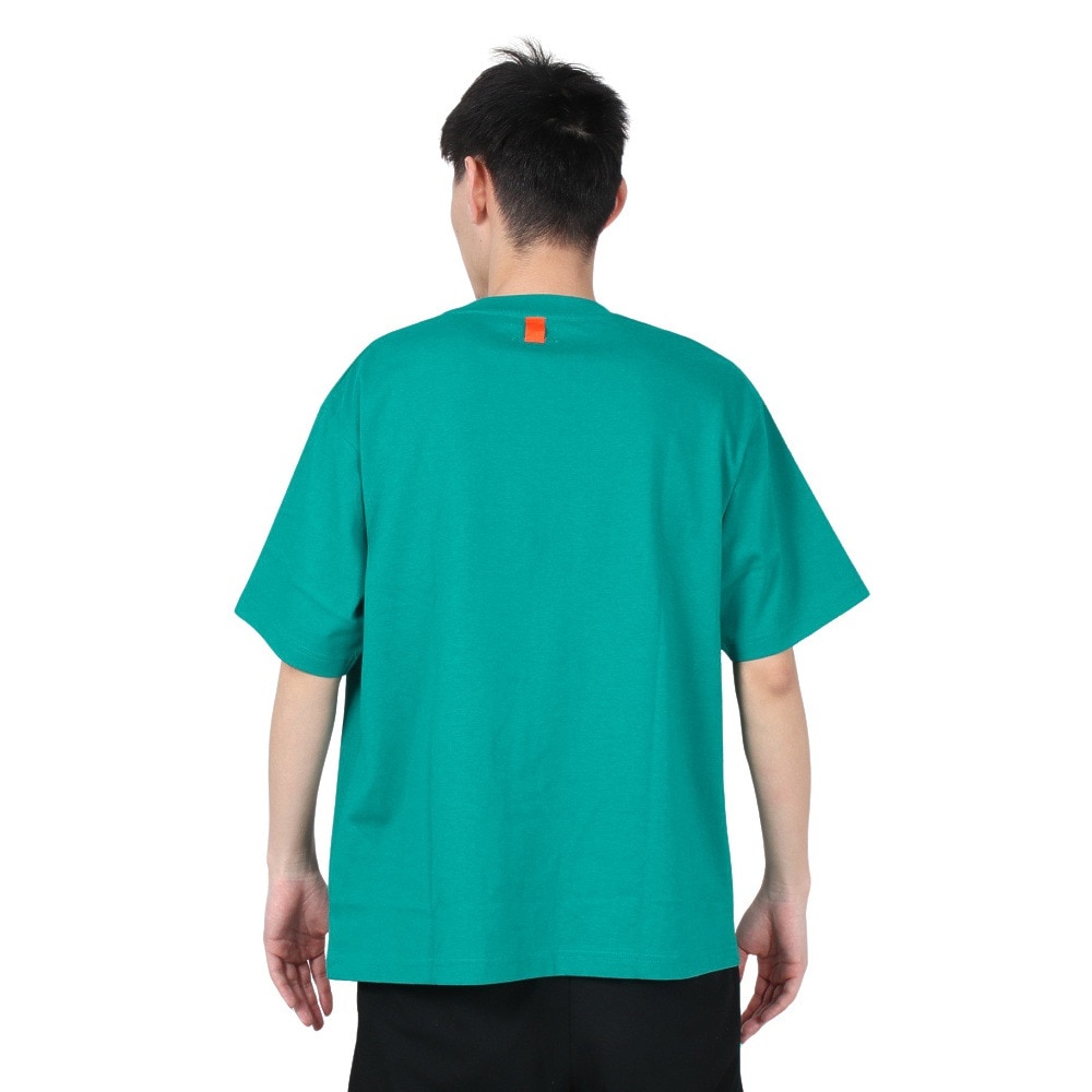 ヤックパック（YAK PAK）（メンズ）半袖Tシャツ メンズ ワッペンTシャツ 3510102-52 GRN