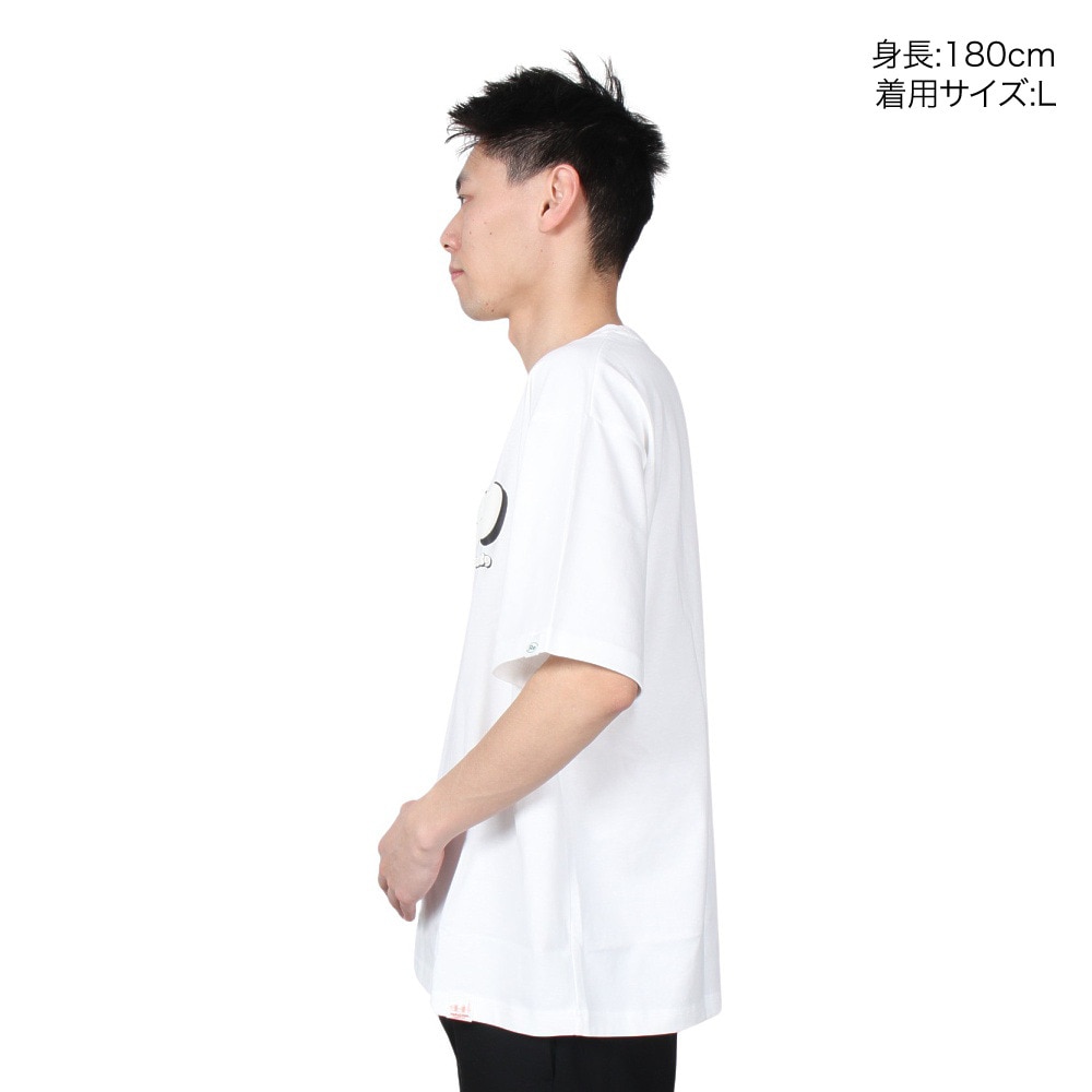 ヤックパック（YAK PAK）（メンズ）半袖Tシャツ メンズ バブルロゴ 3510105-07 WHT