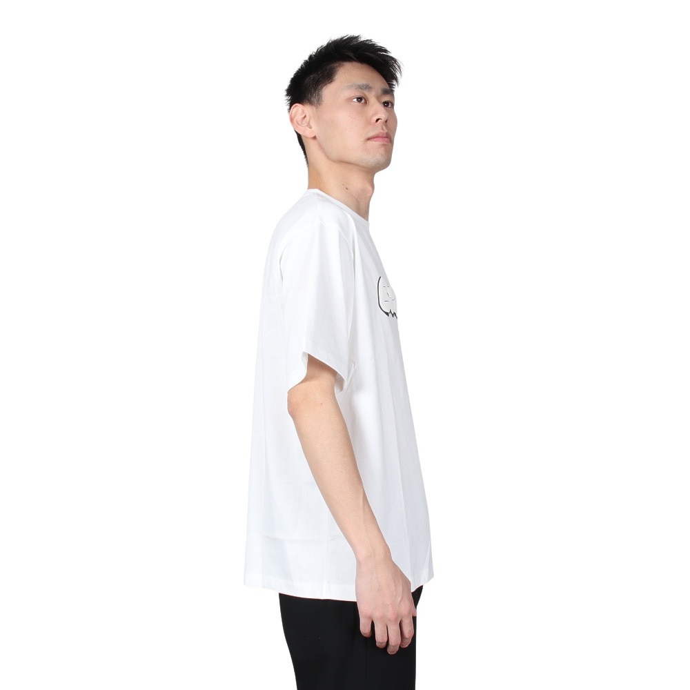 ヤックパック（YAK PAK）（メンズ）半袖Tシャツ メンズ バブルロゴ 3510105-07 WHT