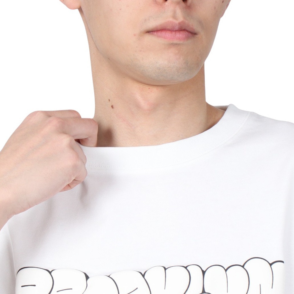 ヤックパック（YAK PAK）（メンズ）半袖Tシャツ メンズ バブルロゴ 3510105-07 WHT