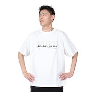 ヤックパック（YAK PAK）（メンズ）半袖Tシャツ メンズ バブルロゴ 3510105-07 WHT