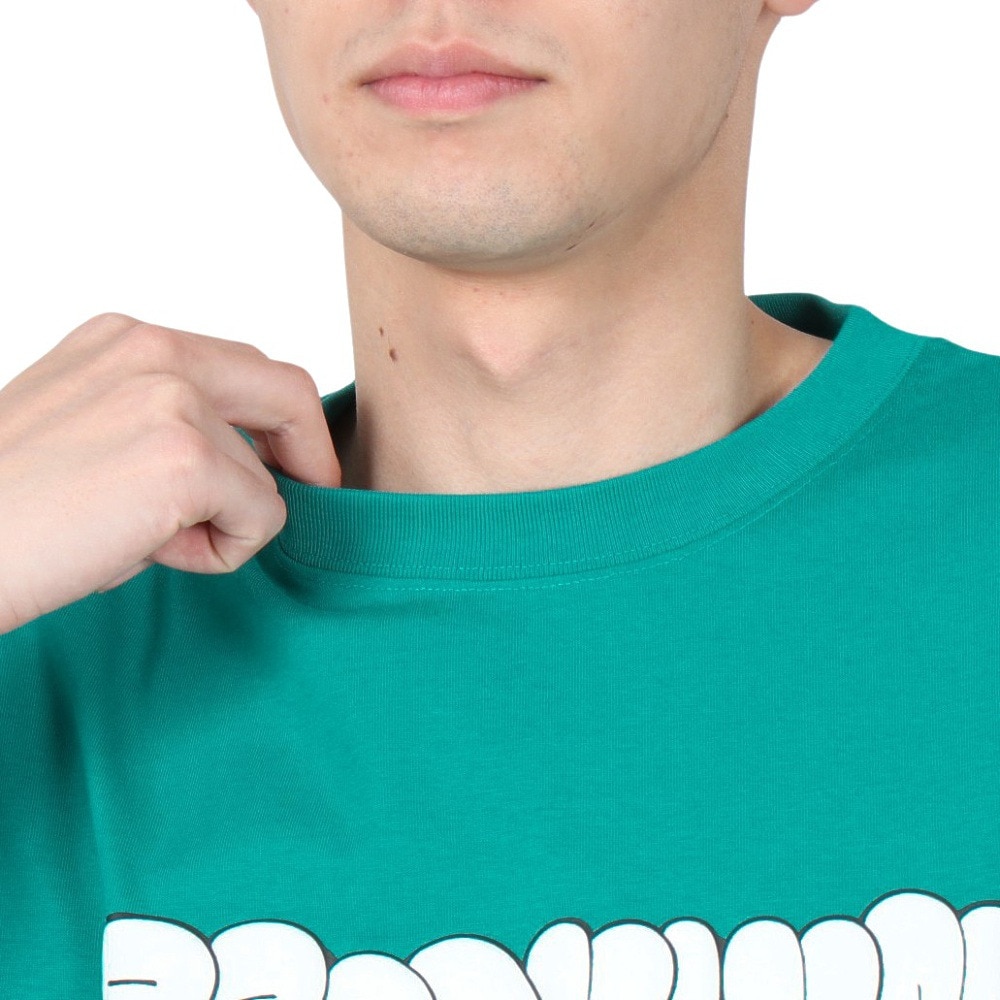 ヤックパック（YAK PAK）（メンズ）半袖Tシャツ メンズ バブルロゴ 3510105-52 GRN