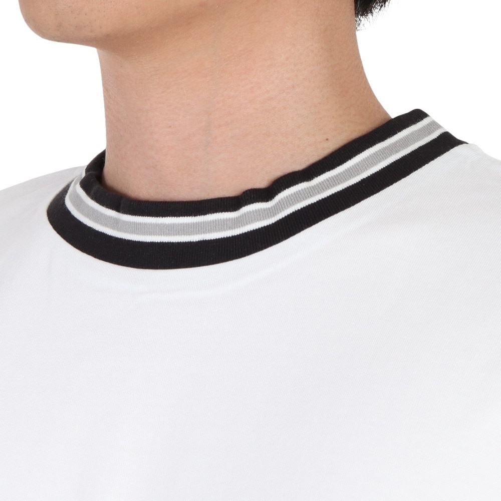 ヤックパック（YAK PAK）（メンズ）長袖Tシャツ メンズ フェイクレイヤード ロンT 3710101-07 WHT