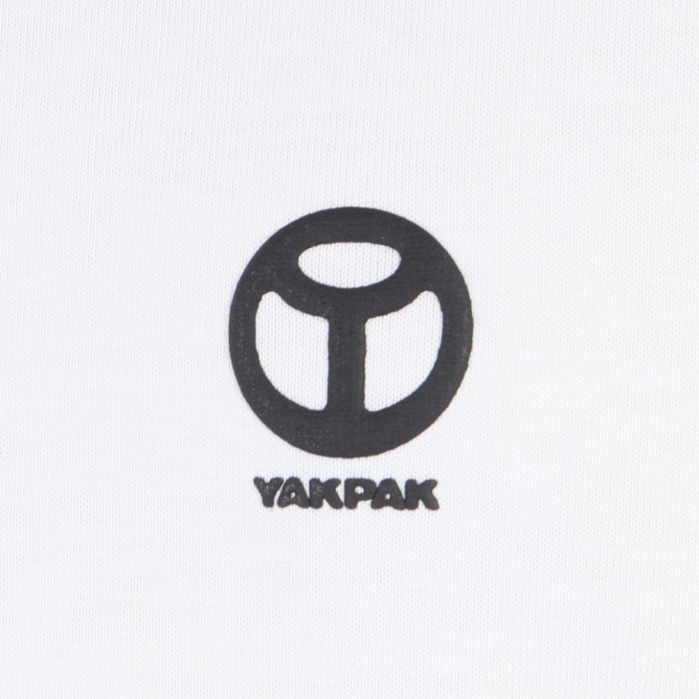 ヤックパック（YAK PAK）（メンズ）長袖Tシャツ メンズ フェイクレイヤード ロンT 3710101-07 WHT