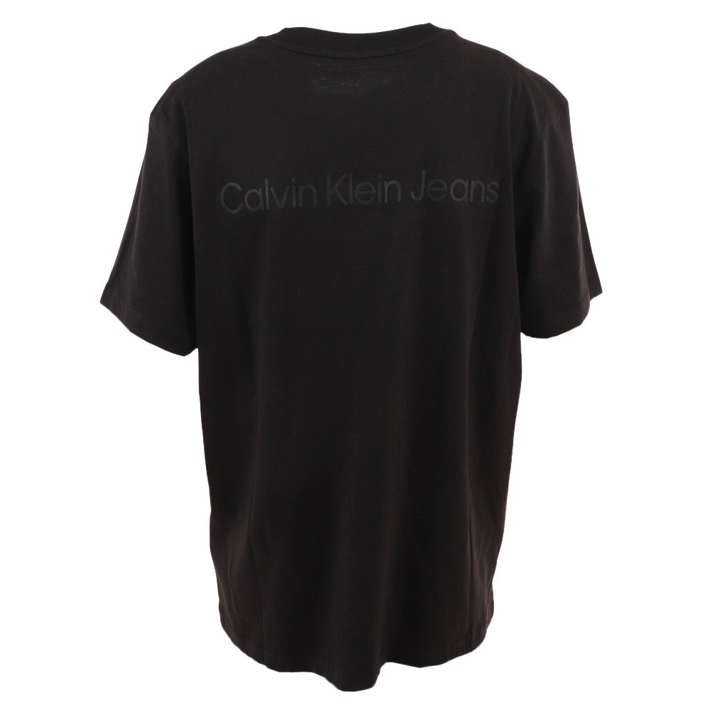 CALVINKLEIN JEANS （CALVINKLEIN JEANS ）（メンズ）半袖Tシャツ メンズ レルトーナルインスティットロゴ J323805 BEH