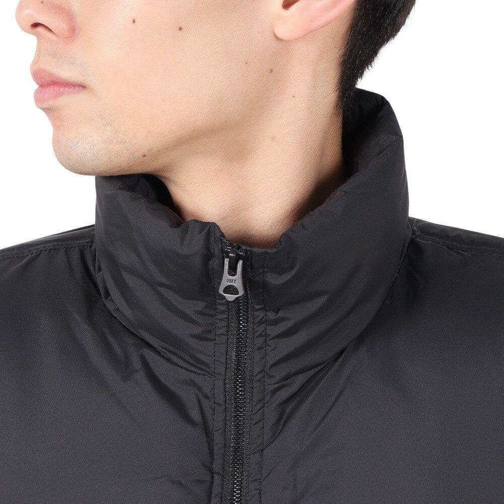 オベイ（OBEY）（メンズ）STUDIO モックネック ジャケット ANORAK 121800544BLKO23F