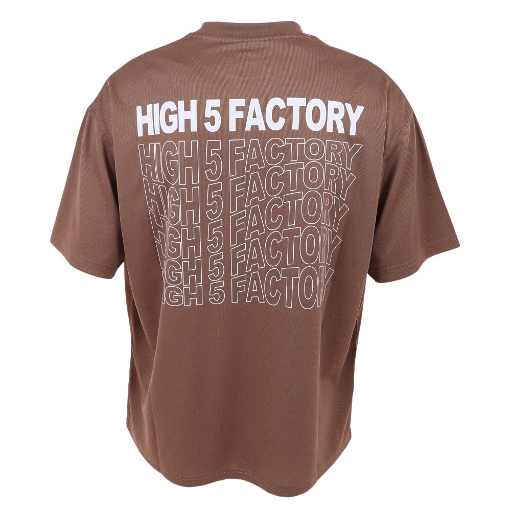 ハイ ファイブ ファクトリー（HIGH FIVE FACTORY）（メンズ）半袖Tシャツ メンズ 88000071 BRW