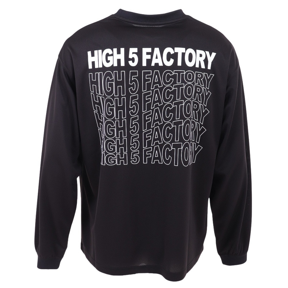 ハイ ファイブ ファクトリー（HIGH FIVE FACTORY）（メンズ）長袖シャツ メンズ 88000072 BLK
