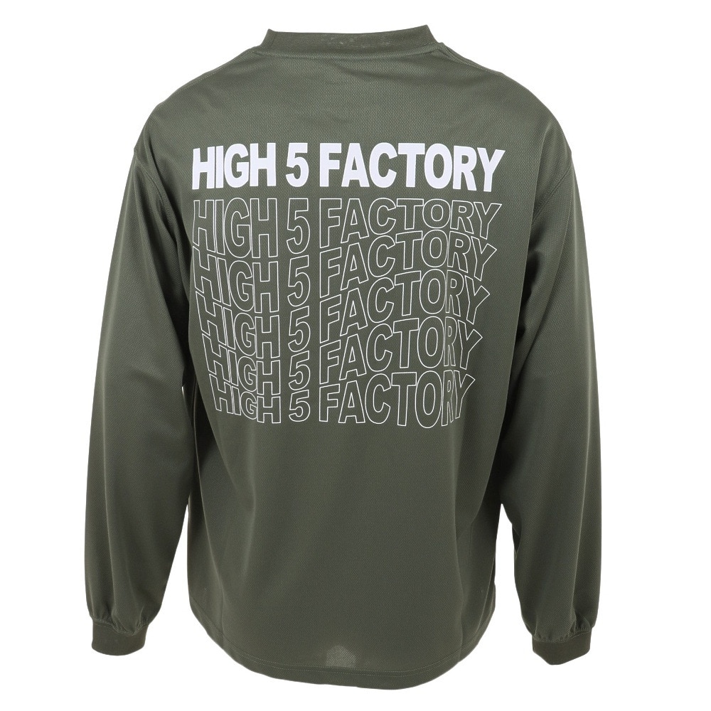 ハイ ファイブ ファクトリー（HIGH FIVE FACTORY）（メンズ）長袖シャツ メンズ 88000072 OLV