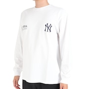 ニューエラ（NEW ERA）（メンズ、レディース）長袖Tシャツ メンズ  MLB Apparel ニューヨーク・ヤンキース WHI 13755419