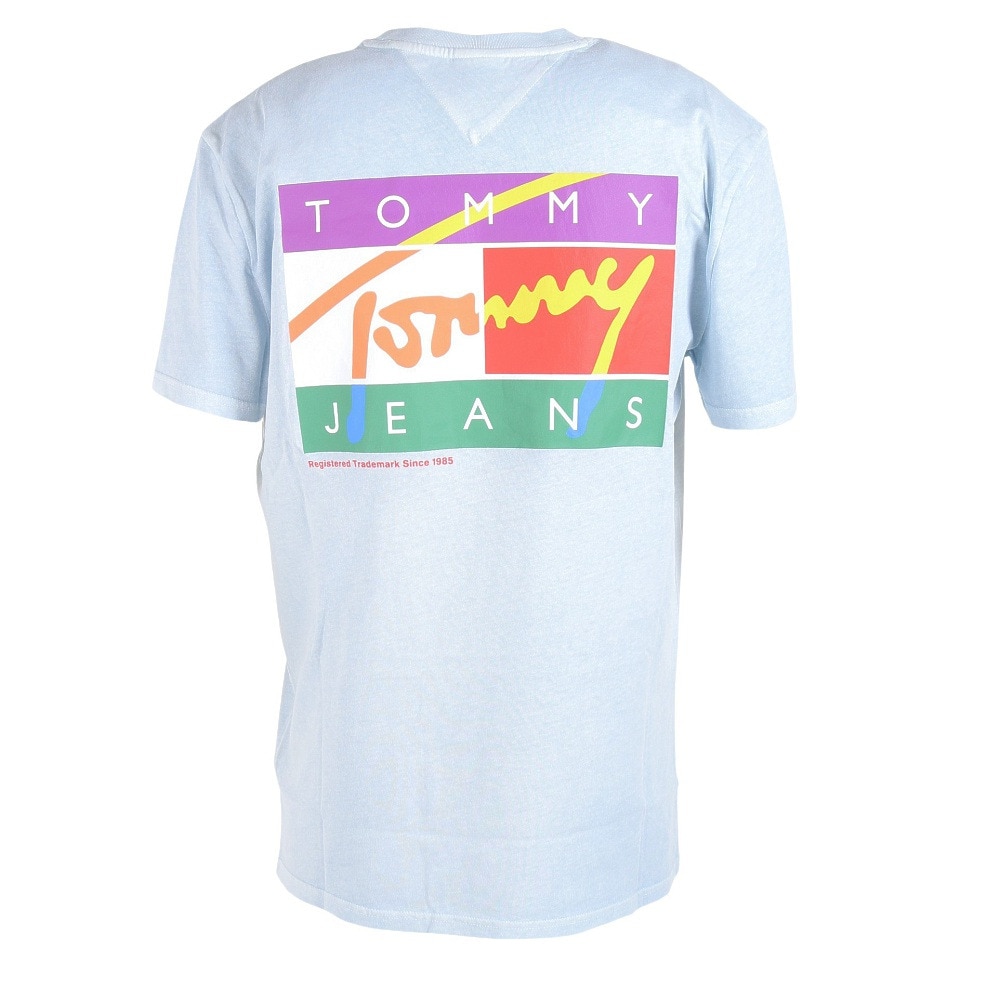 トミー ジーンズ（TOMMY JEANS）（メンズ）半袖Tシャツ メンズ POP FLAG DM16827-CYO